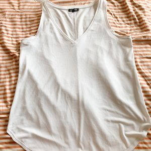 Express White Tank